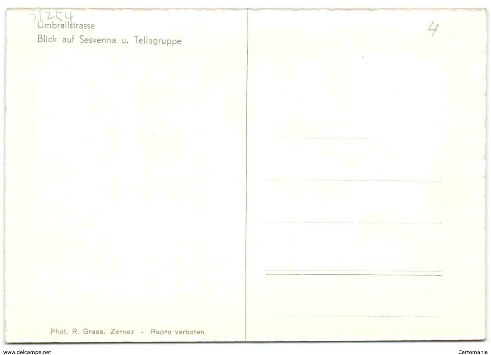 Umbrailstrasse - Blick Auf Sesvenna U. Tellagruppe - Sonstige & Ohne Zuordnung