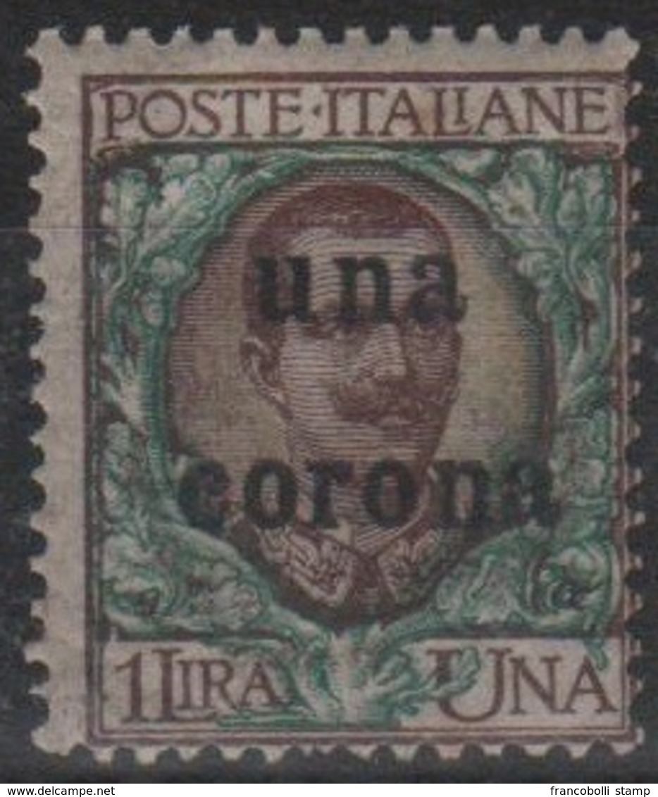 1919 Occupazione Dalmazia 1 C. Su 1 L. - Dalmatie