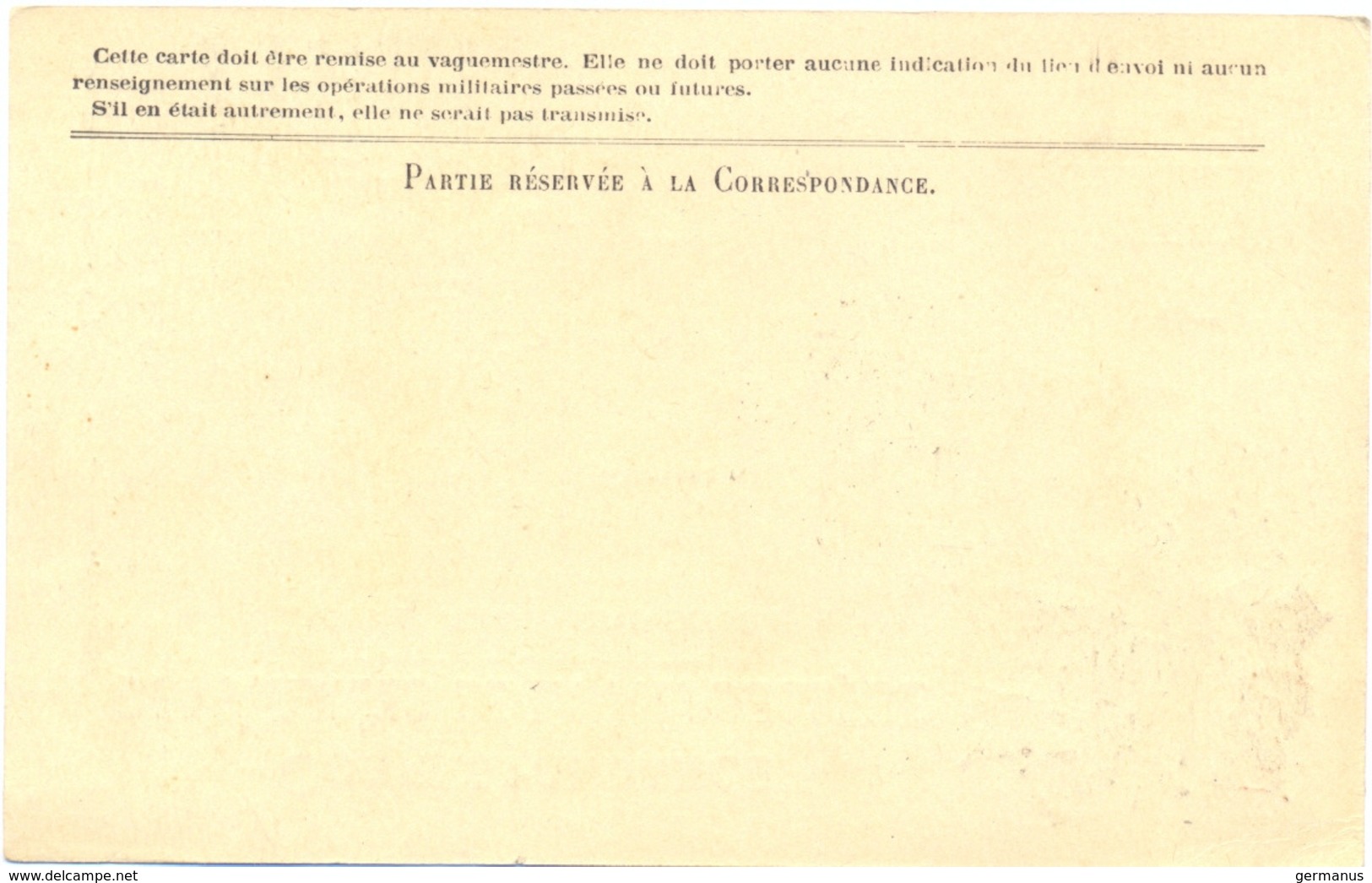 GUERRE 14-18 WESSERLING TàD ALLEMAND À PONT  Avec Traits Droits & Verticaux Au Centre, Du 5.6.15 Après Libération * - Altri & Non Classificati