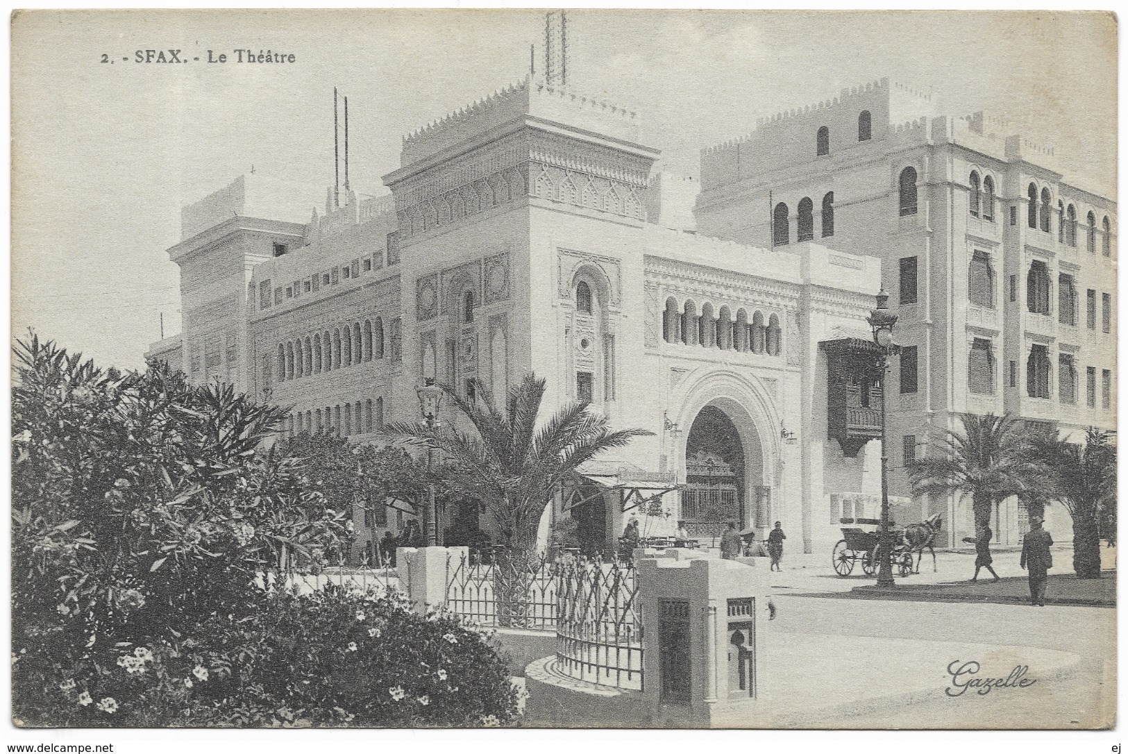 Sfax Le  Théâtre - Inutilisée - Gazelle 2 - Tunisia