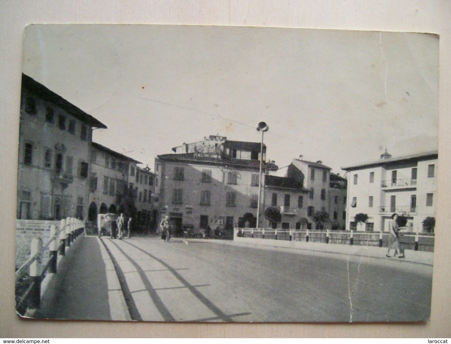 1955 - Firenze - Montelupo Fiorentino - Empoli - Piazza Della Libertà E Ponte Sulla Pesa - Negozio Rovai - Animata - Empoli