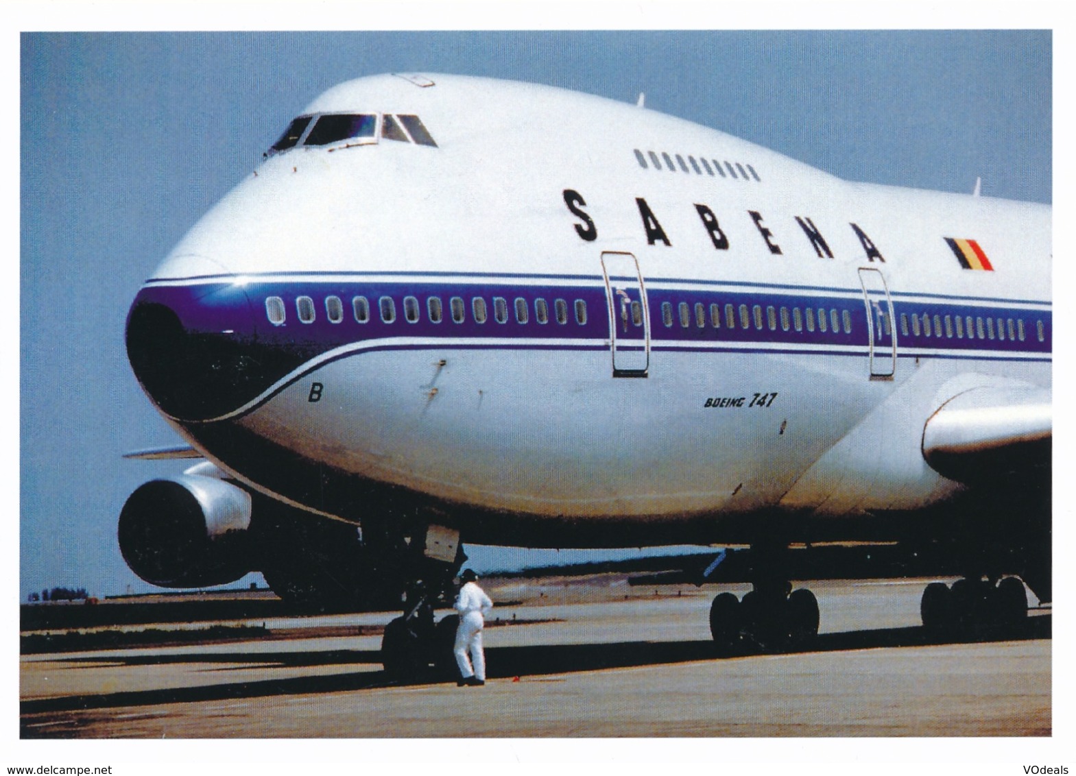 CP - Avion - Vliegtuig - Sabena - Boeing 747-100 - OO-SGB - 1946-....: Ere Moderne