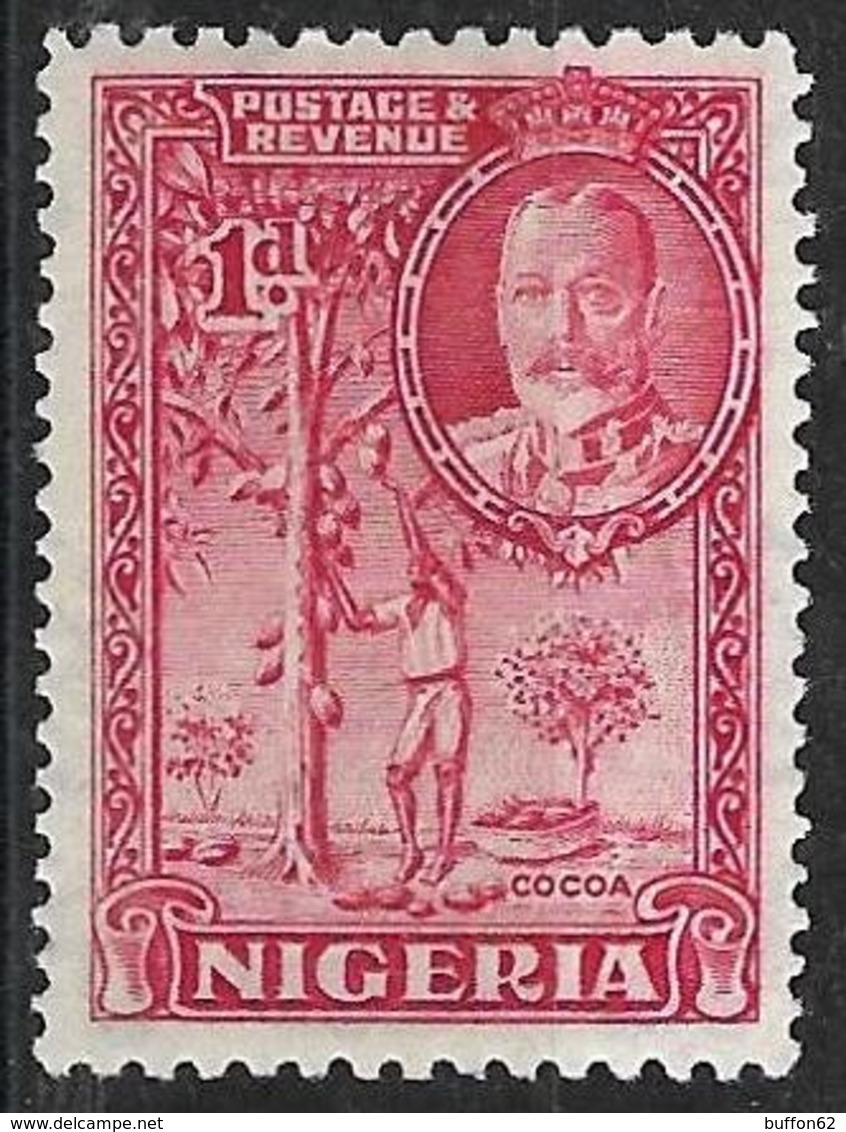 Nigeria (1936) - Récolte Du Cacao, Cacaoyer / Cocoa Harvest, Cacao. Chocolat / Chocolate. N° 38. - Levensmiddelen