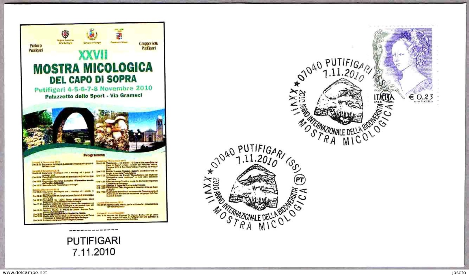 27 EXP.MICOLOGICA - 27 EXP.MYCOLOGICAL. Setas - Mushrooms. Putifigari, Sassari, 2010 - Hongos