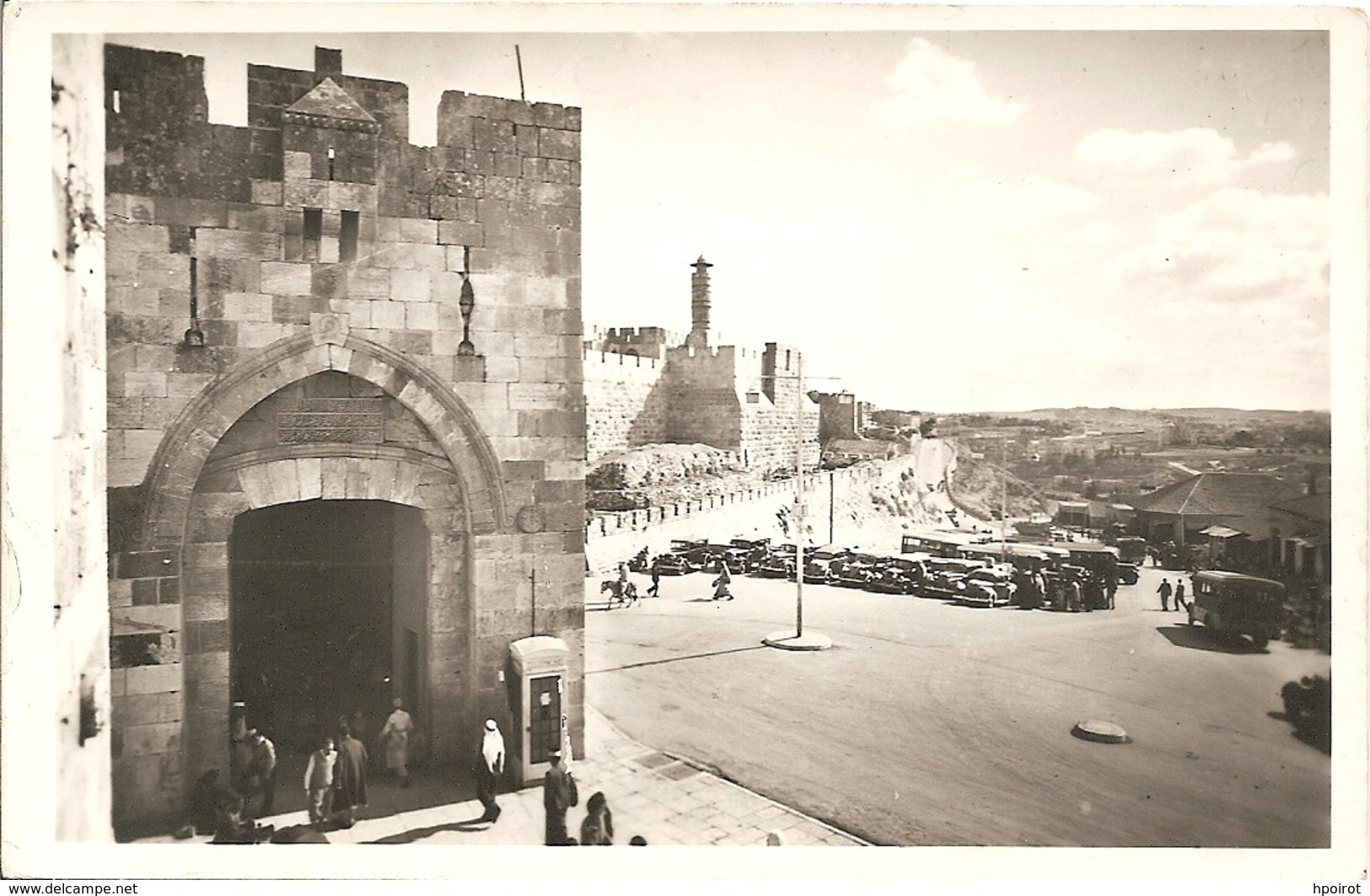 Foto Cartolina JAFFA GATE AND DAVID'S TOWER - FORMATO PICCOLO - (rif. R25) - Israele