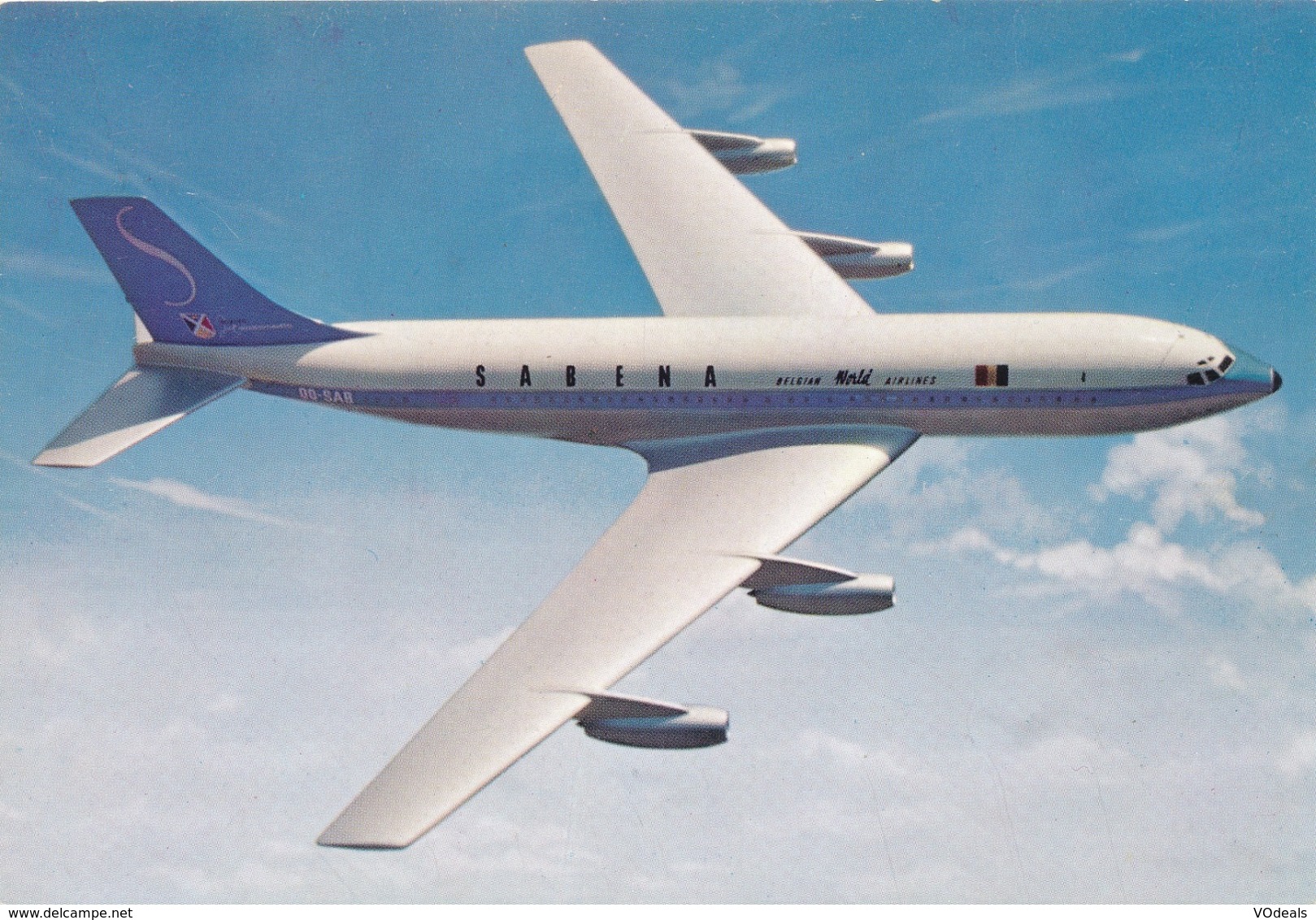 CP - Avion - Vliegtuig - Sabena - Boeing 707 - 1946-....: Ere Moderne