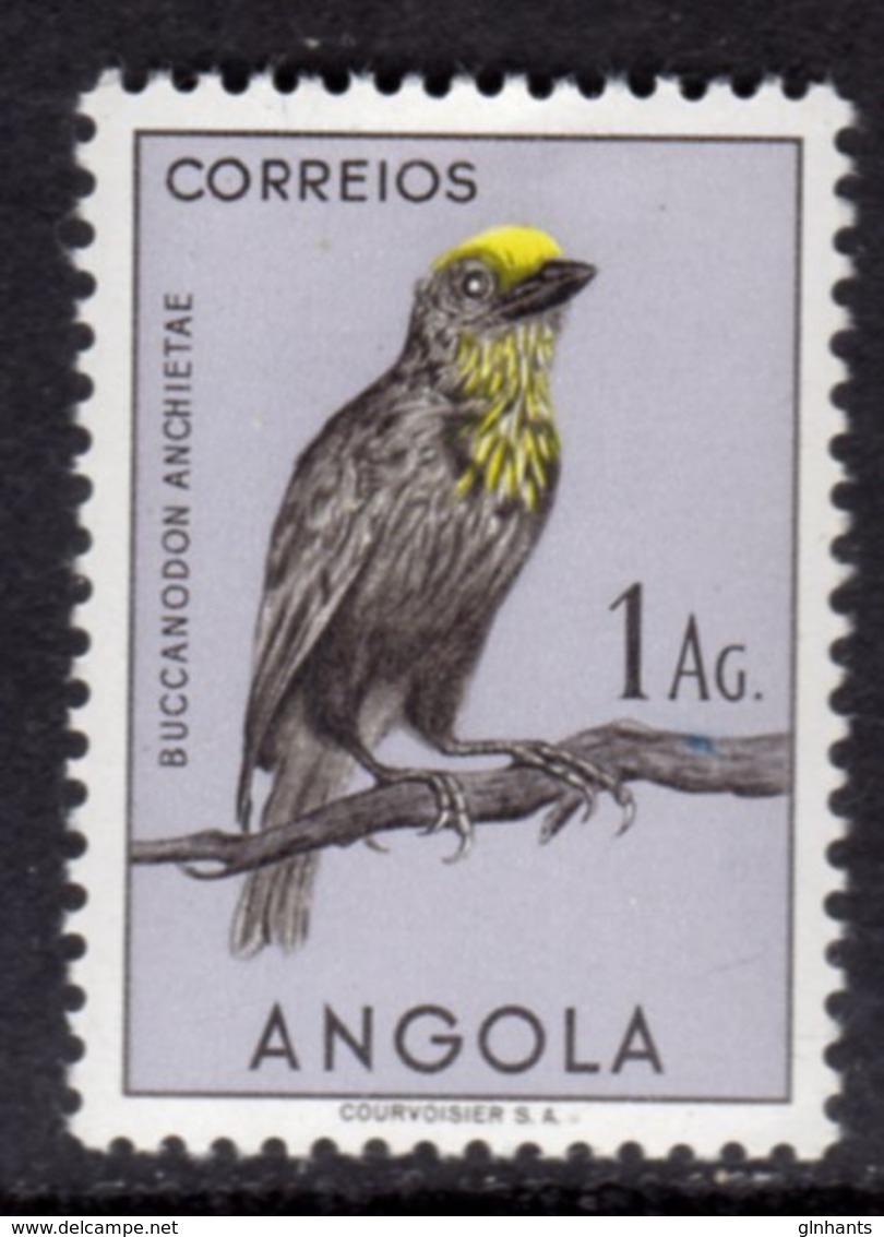 ANGOLA - 1951 1Ag ANCHIETA'S BARBET BIRD STAMP MOUNTED MINT MM * SG 463 - Angola