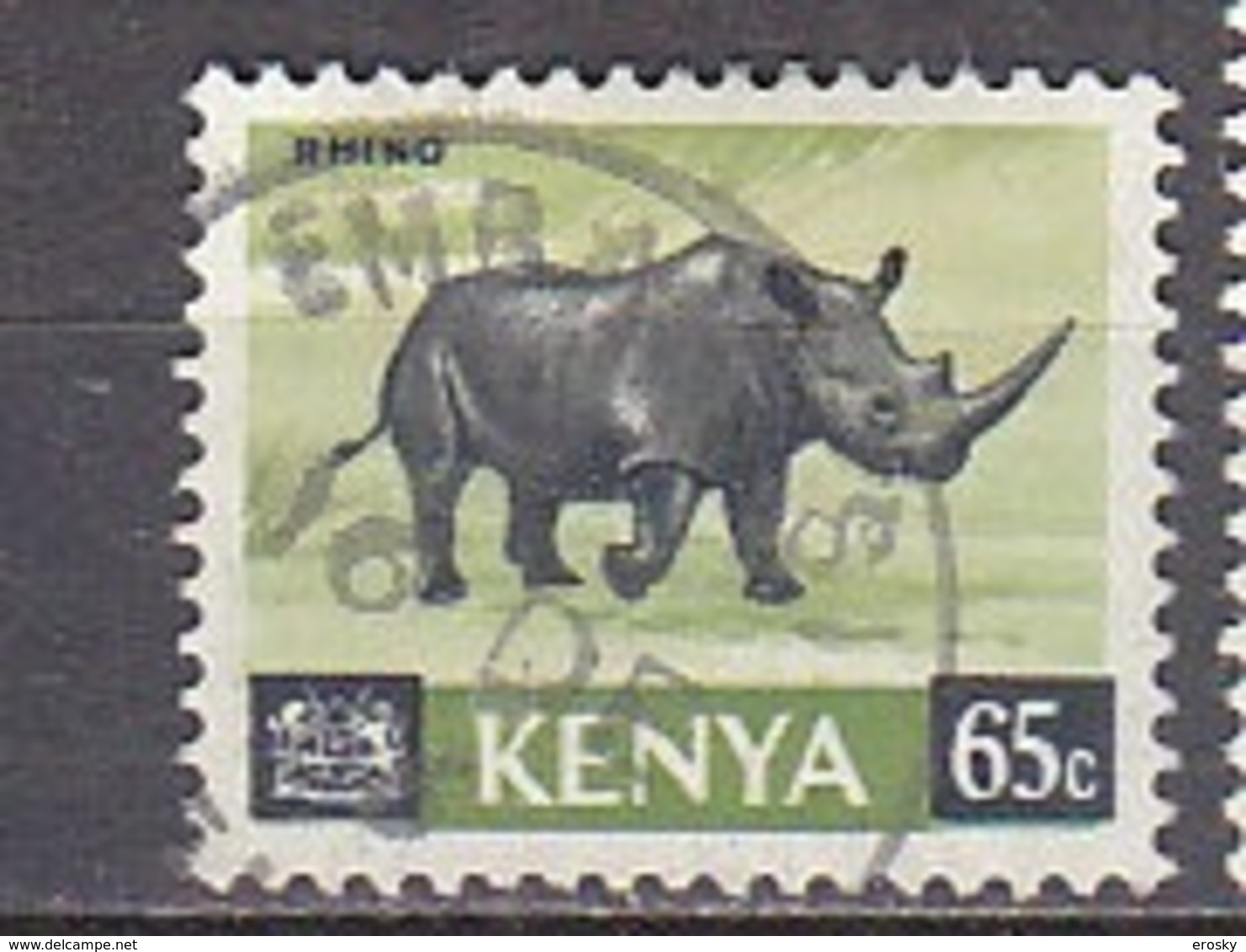 B0417 - KENYA Yv N°27 ANIMAUX ANIMALS - Kenia (1963-...)