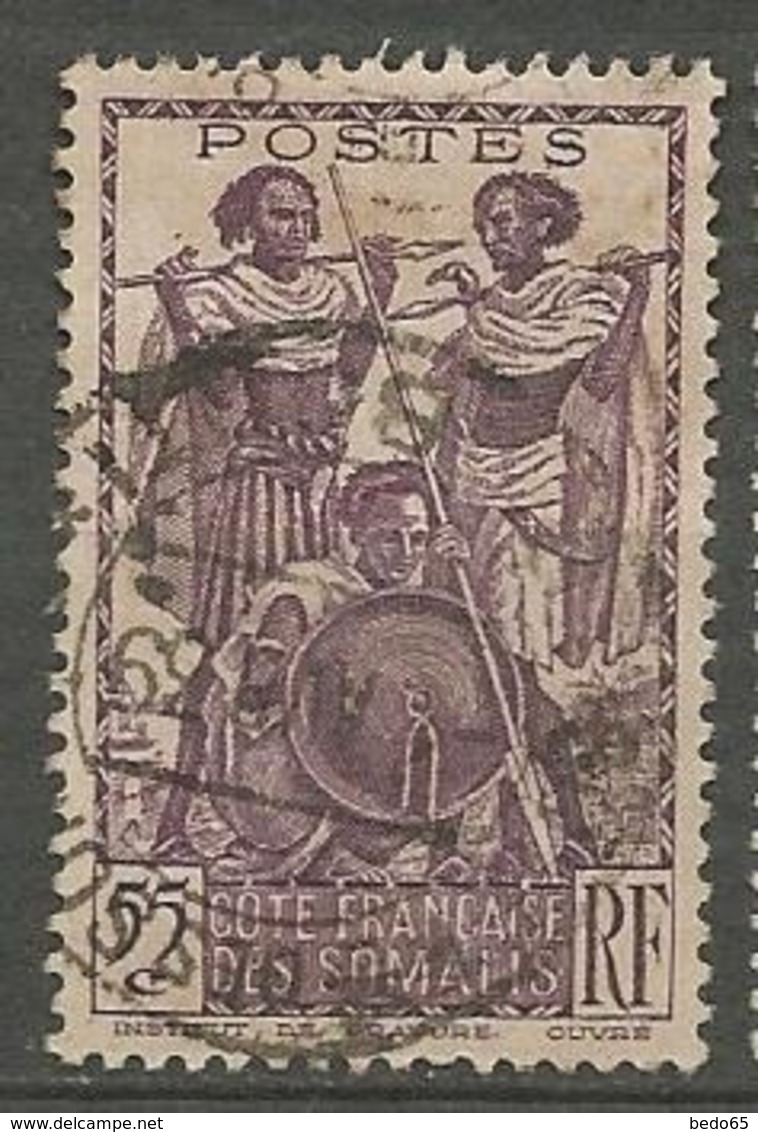 COTE DES SOMALIE N° 159  OBL - Used Stamps