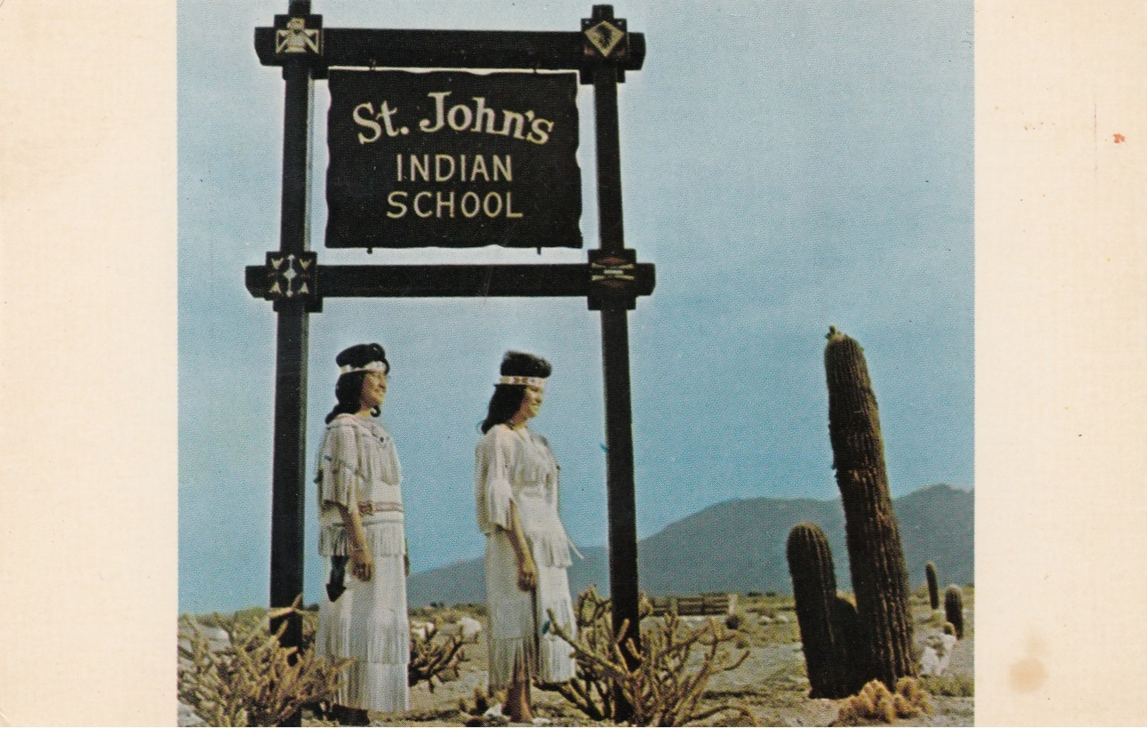 St Johns Indian School , Laveen , Arizona , 50-60s - Native Americans