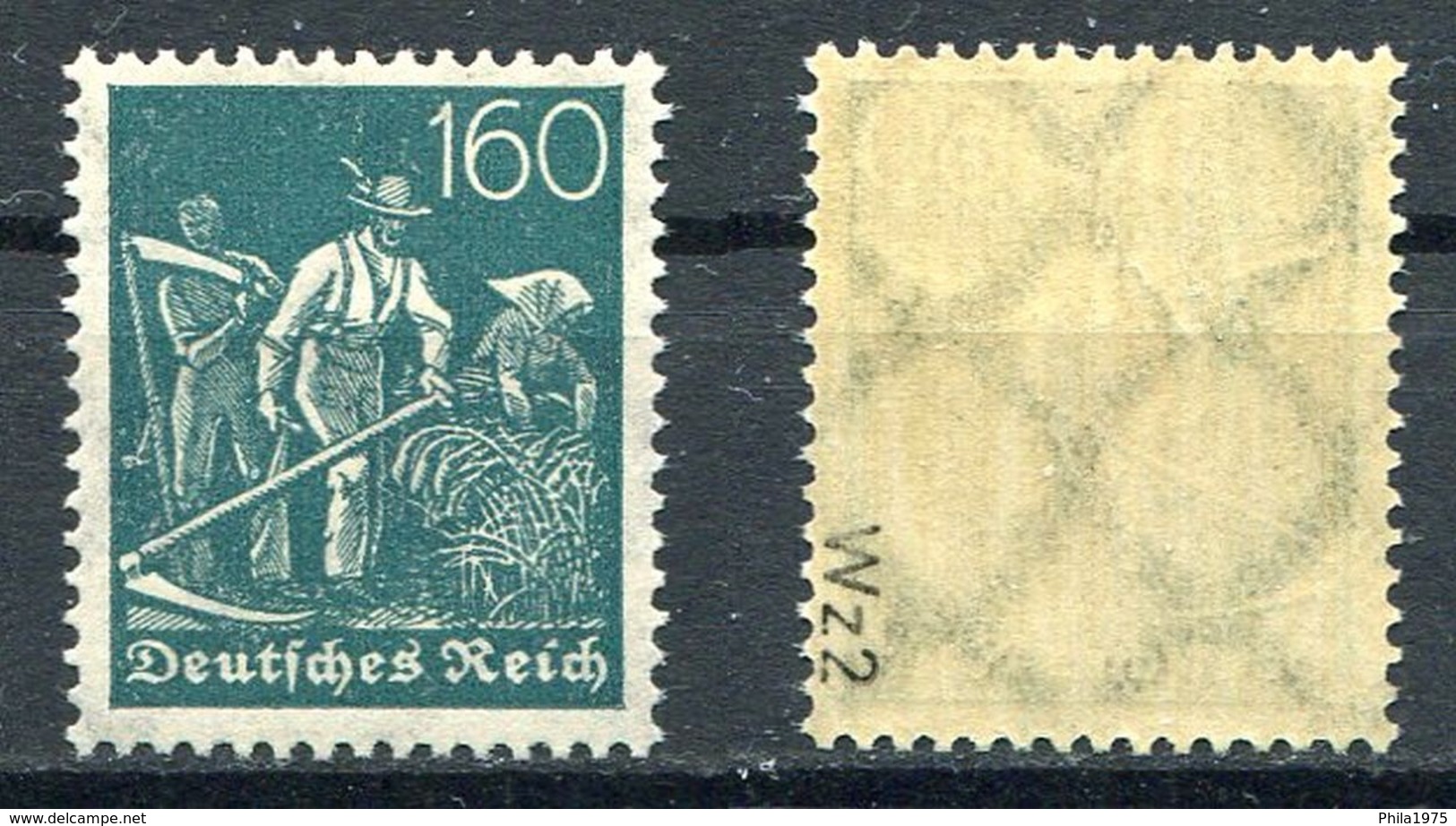 Deutsches Reich Michel-Nr. 190 Postfrisch - Geprüft - Ungebraucht