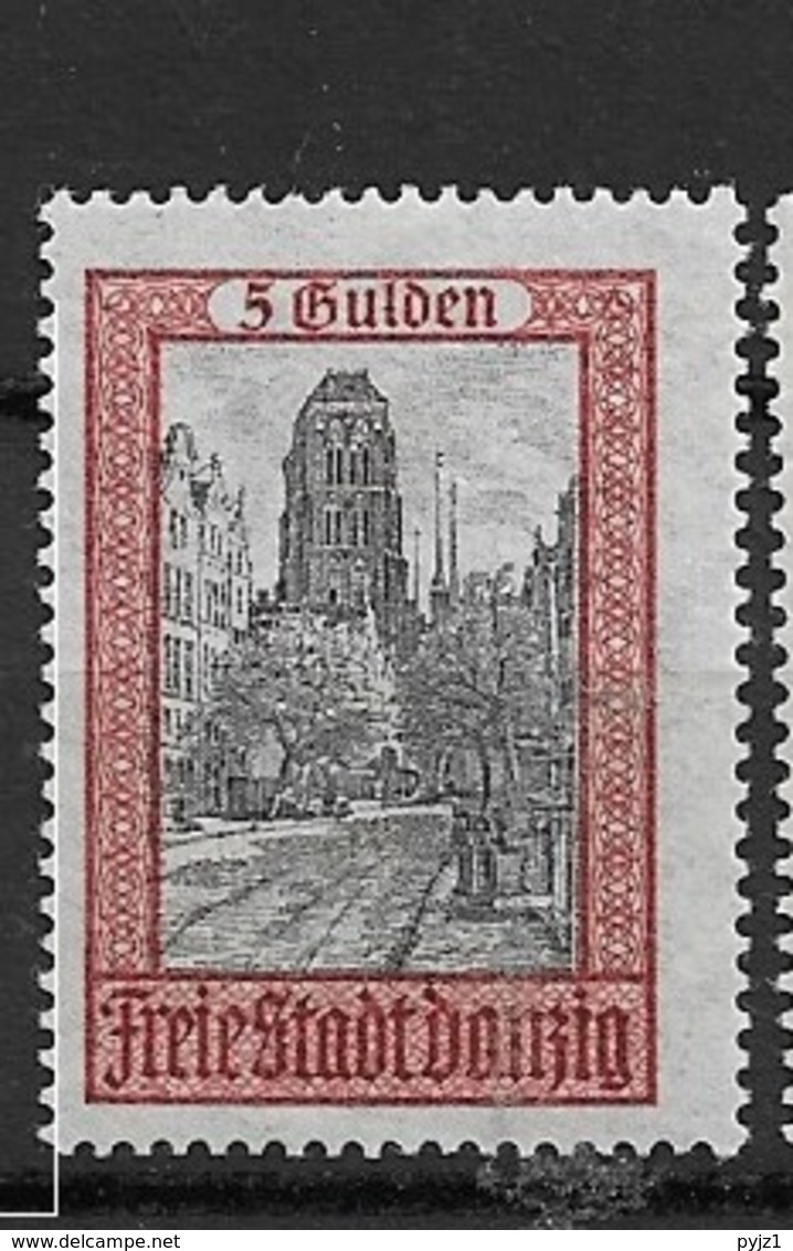 1924 MH Danzig Michel 210 - Other & Unclassified