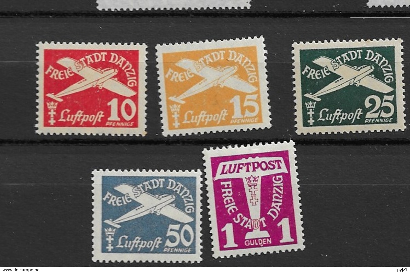 1935 MH Danzig Michel 251-5 - Other & Unclassified