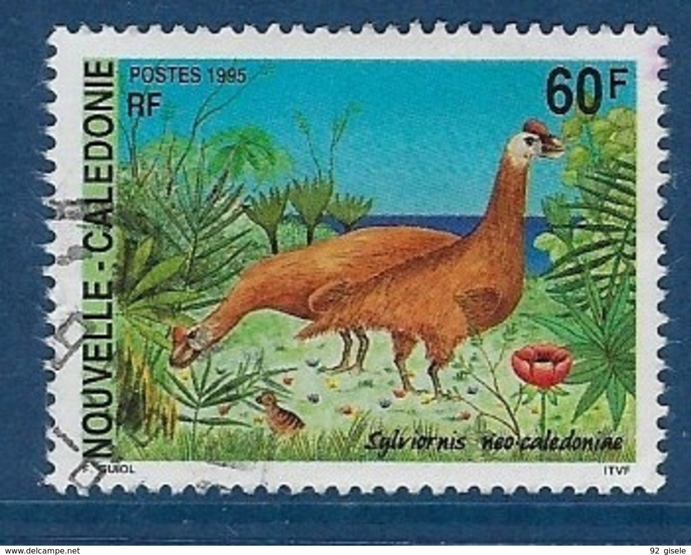 Nle-Caledonie YT 681 " Faune Indigène " 1995 Oblitéré - Usados