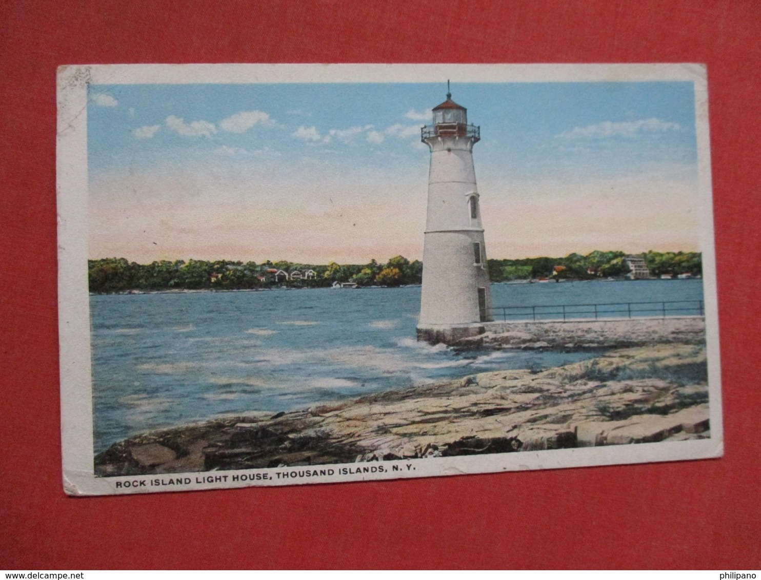 Rock Island Lighthouse -  Thousand Islands New York      Ref 3618 - Other & Unclassified