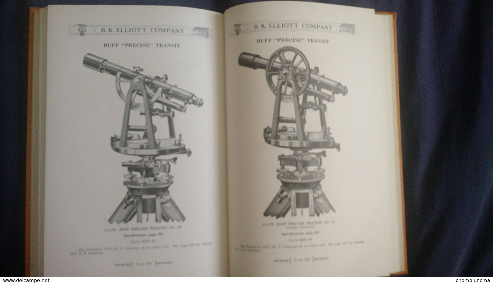 B.K. Elliott CATALOG 1920's Drawing Drafting Surveying Surveyor Topographie Géomètre Instrument Théodolite Niveau Compas - Ingénierie