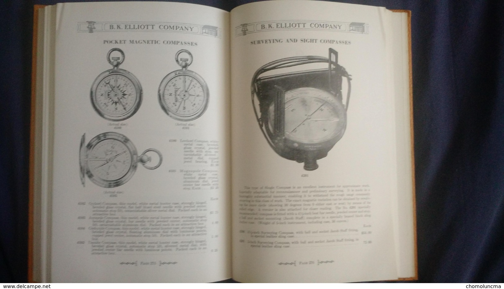 B.K. Elliott CATALOG 1920's Drawing Drafting Surveying Surveyor Topographie Géomètre Instrument Théodolite Niveau Compas - Ingénierie