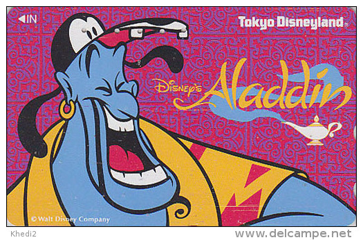 Télécarte Japon / 110-153523 - DISNEY / Film ALADDIN - Japan Movie Phonecard Telefonkarte - Disney