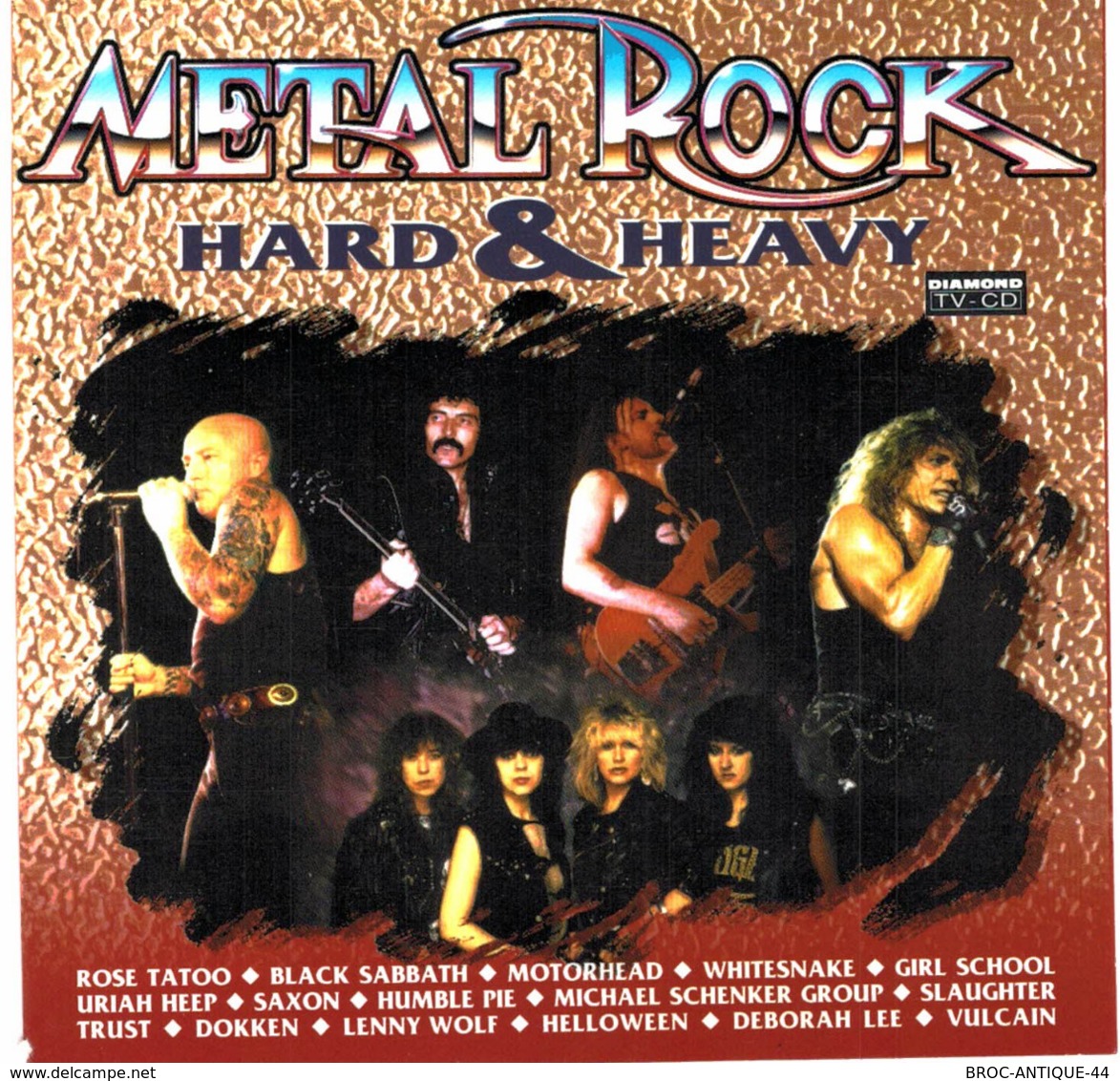 CD N°752 - METAL ROCK - HARD & HEAVY - COMPILATION - Hard Rock & Metal