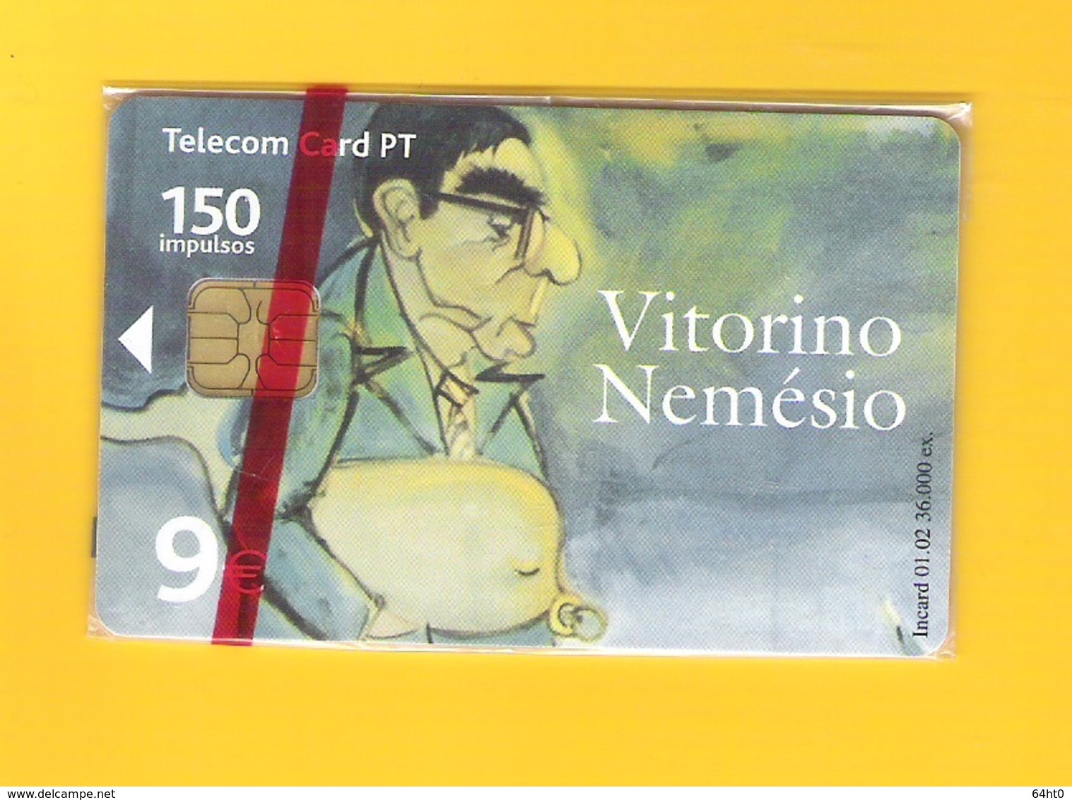 PHONECARD PORTUGAL "VITORINO NEMÉSIO  AÇORES " PT366 - MINT/SEALED - Portugal