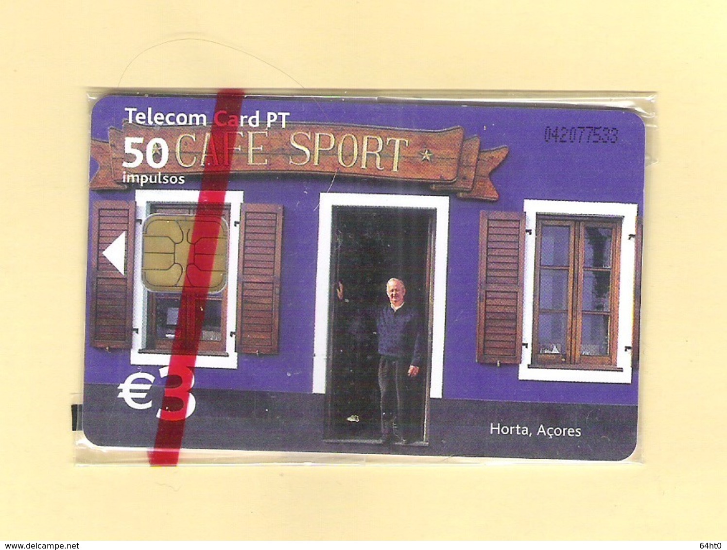 PHONECARD PORTUGAL PT382  "HORTA AÇORES" - MINT/SEALED - Portugal