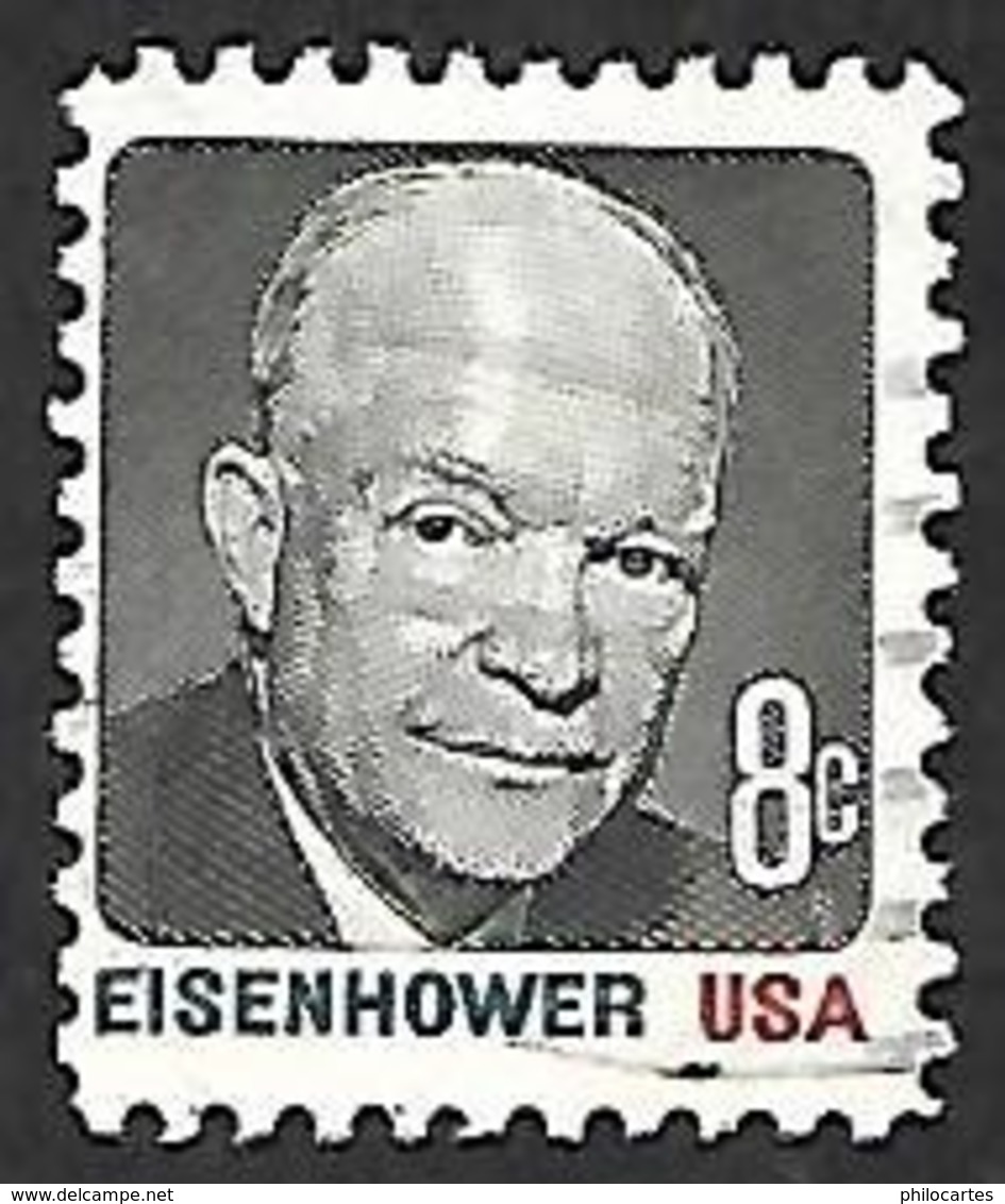 ETATS UNIS  1971   -   YT  921-  Eisenhower  -   Oblitéré - Oblitérés