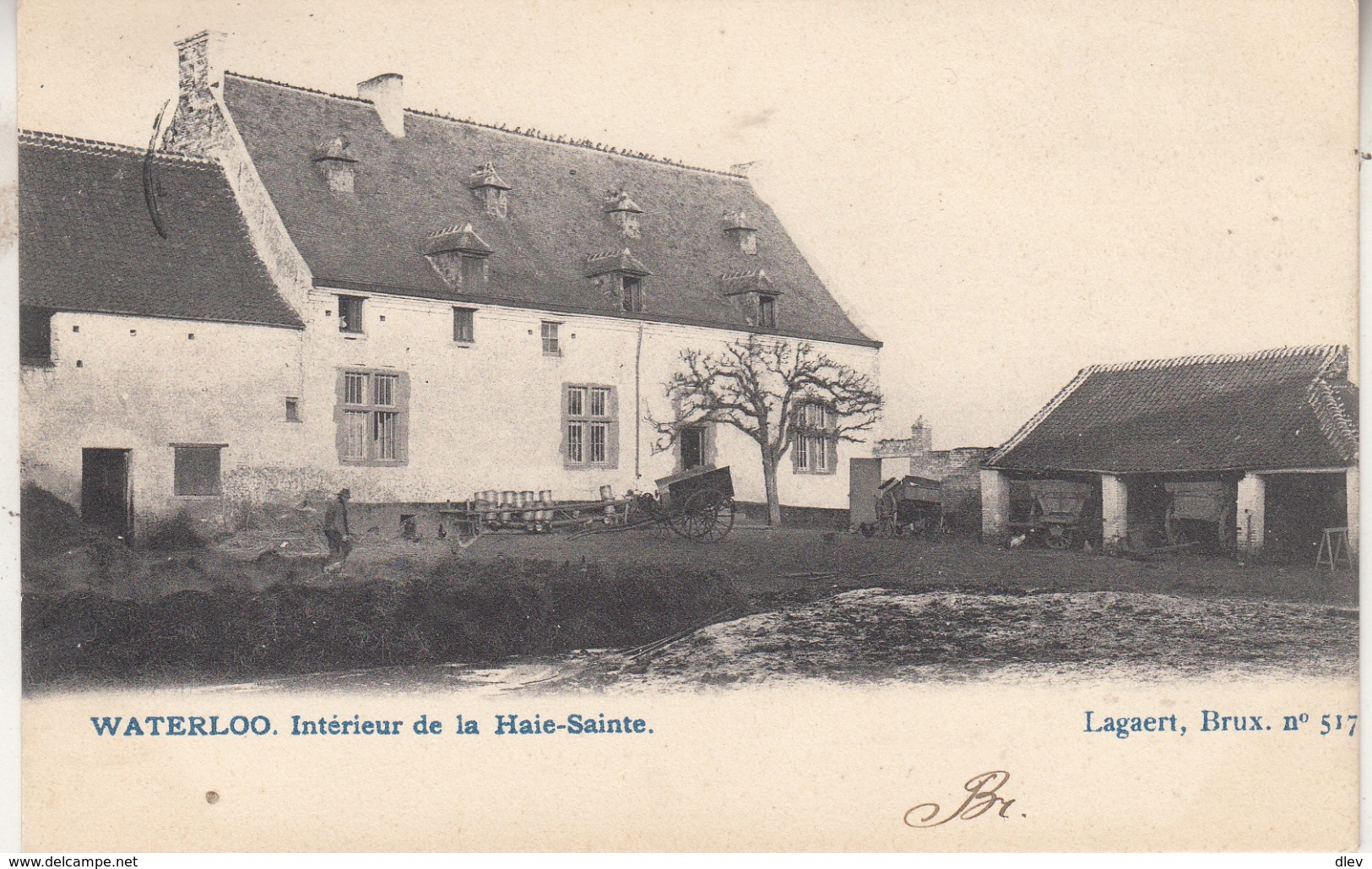 Waterloo. Intérieur De La Haie-Sainte - 1904 - Edit. Lagaert, Bruxelles N° 517 - Waterloo