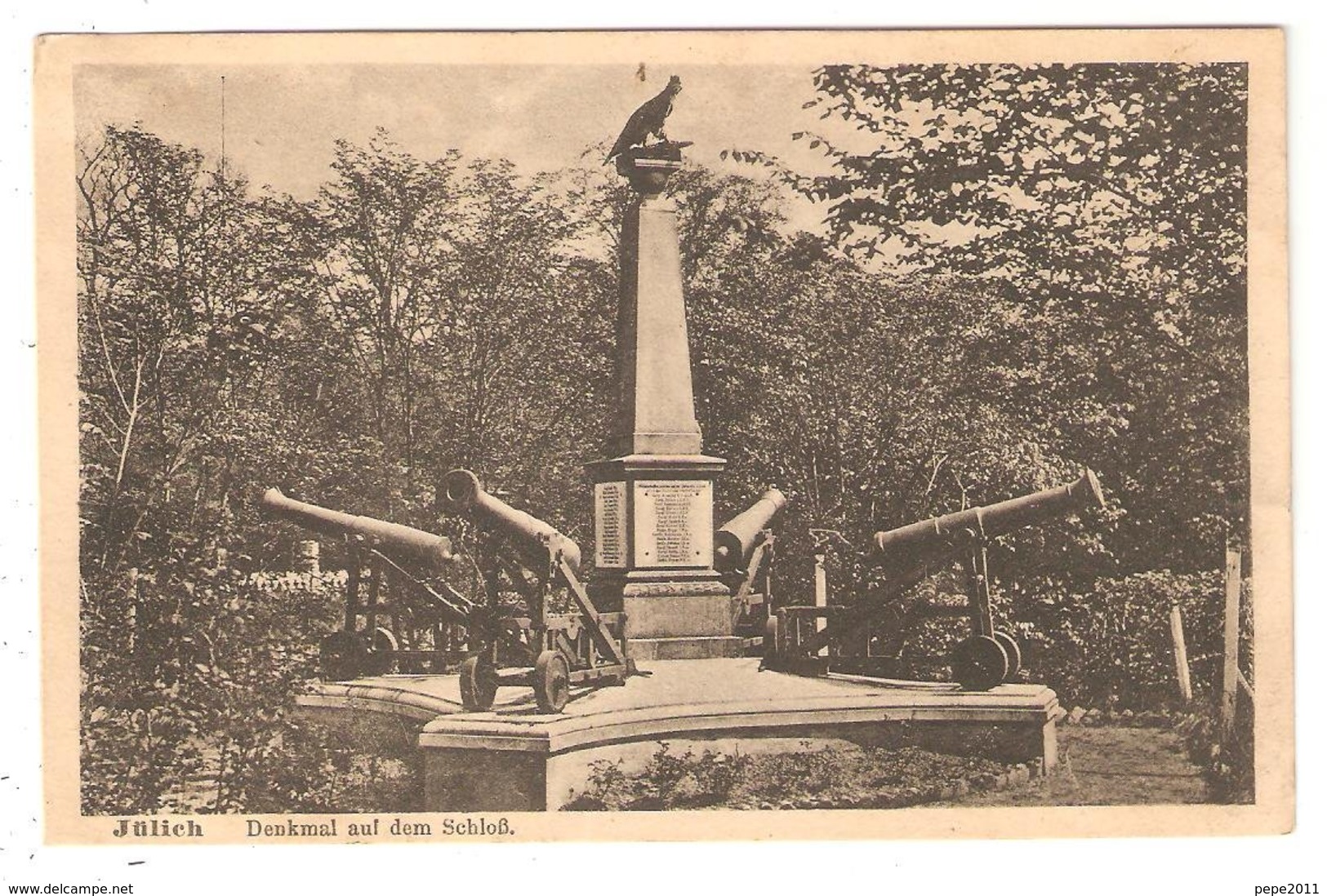 CPA Jülich  - Denkmal Auf Dem Schloss - Juelich