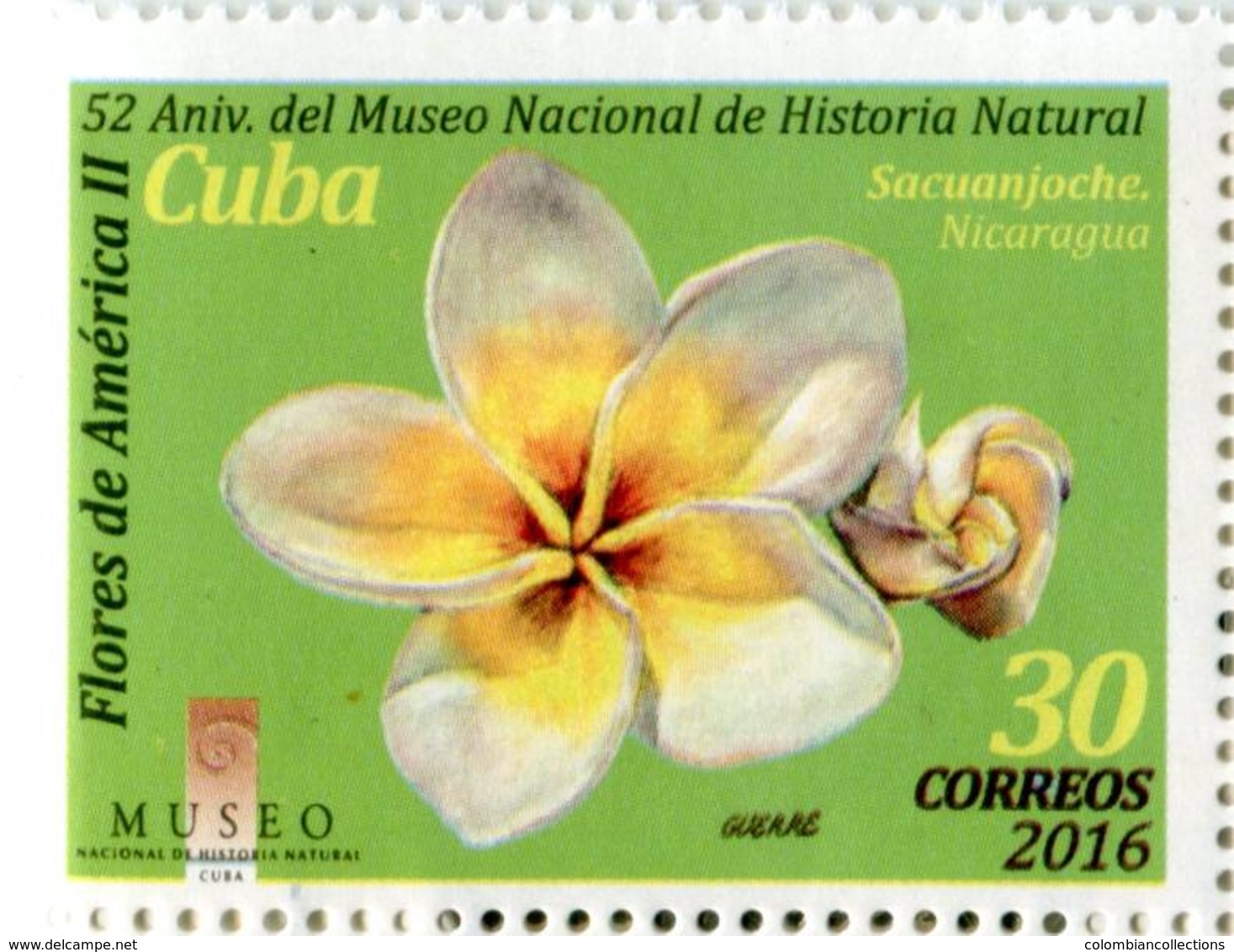 Lote CU2016-5, Cuba, 2016, Sello, Stamp, Flores De America, 8 V, Flowers Of America, Flower - Otros & Sin Clasificación