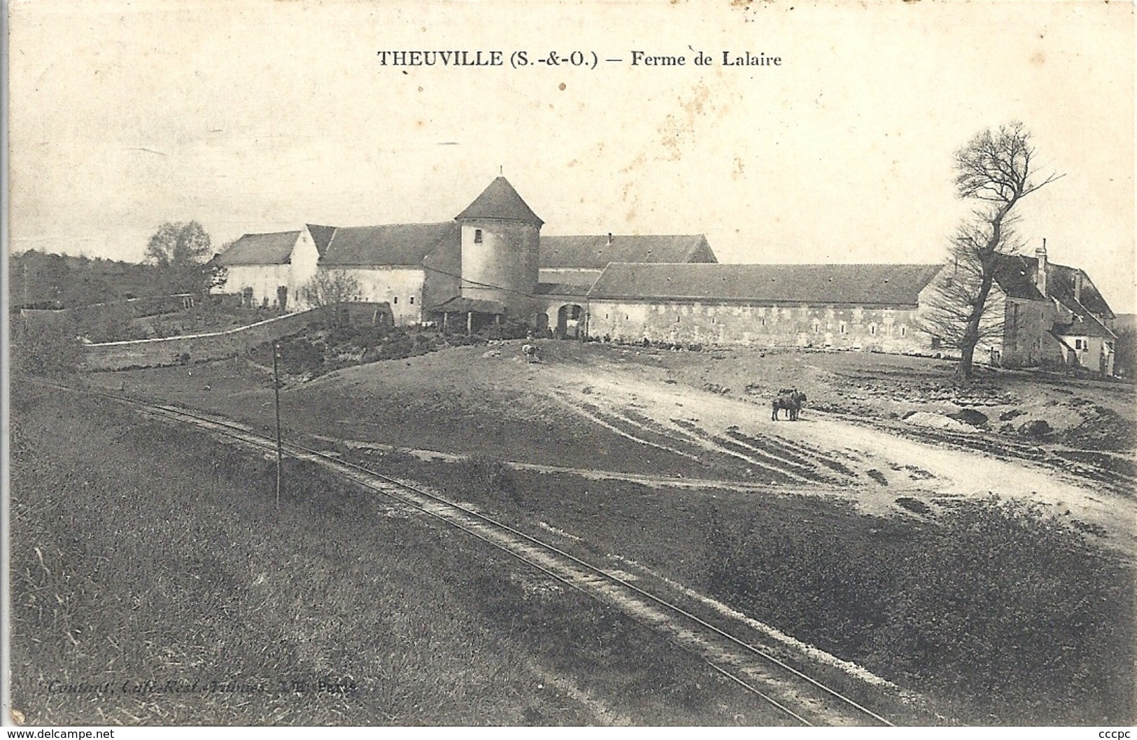 CPA Theuville Ferme De Lalaire - Autres & Non Classés