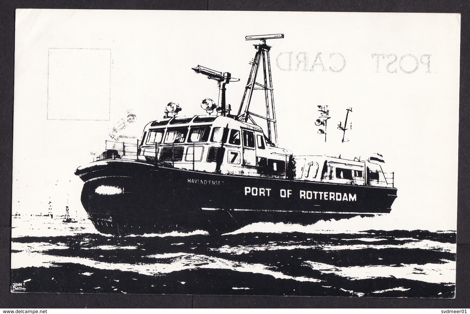 UK: Picture Postcard, 1979, Posted In Vlissingen Netherlands, Paquebot Ship Mail, Hovercraft, Hovermail (traces Of Use) - Brieven En Documenten