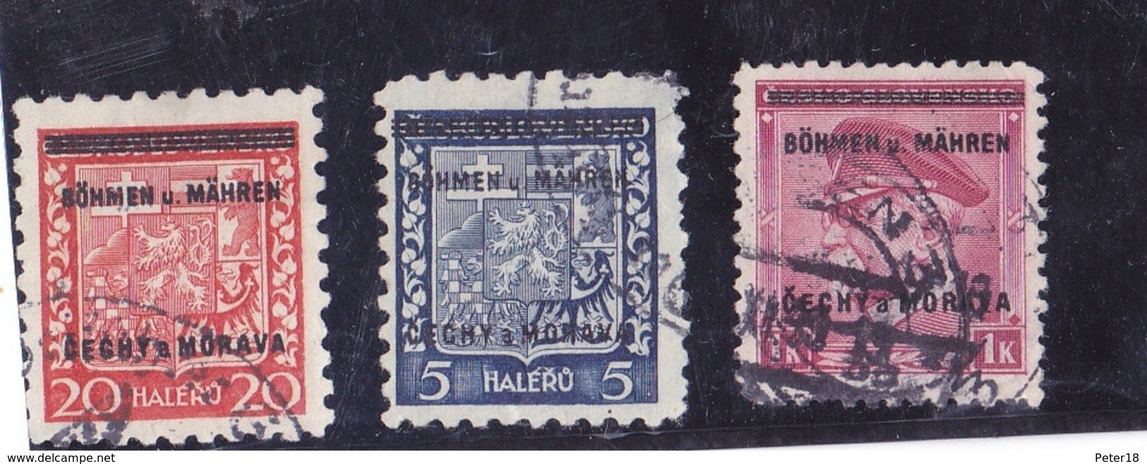 Bohemia & Moravia - Used Stamps