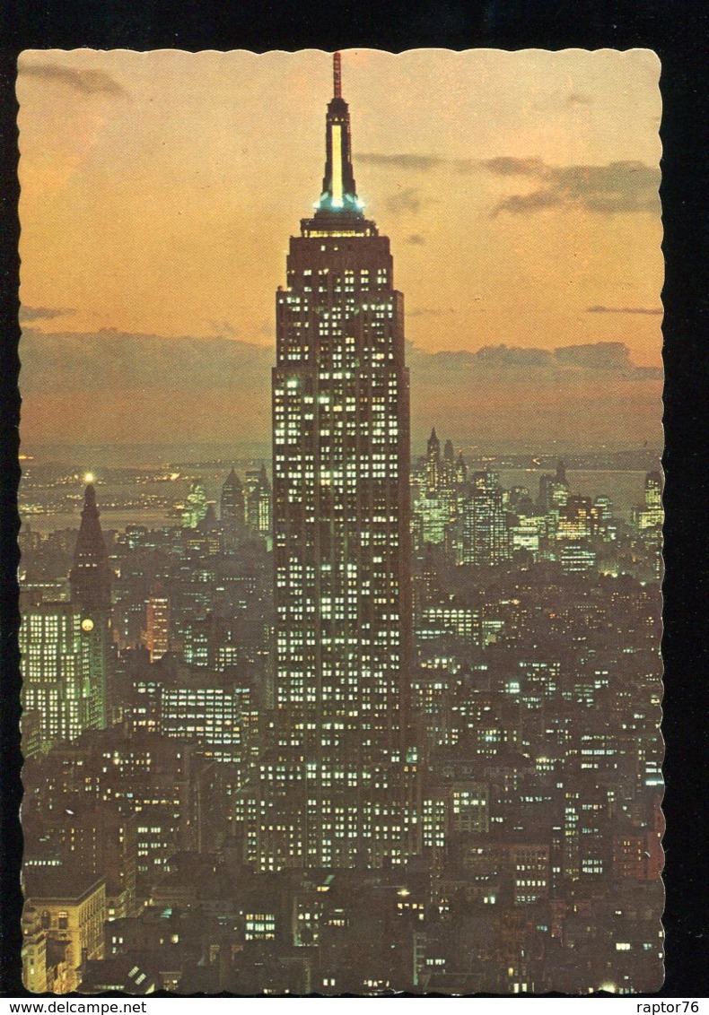 CPM Amérique NEW YORK CITY Empire State Building At Sunset - Empire State Building