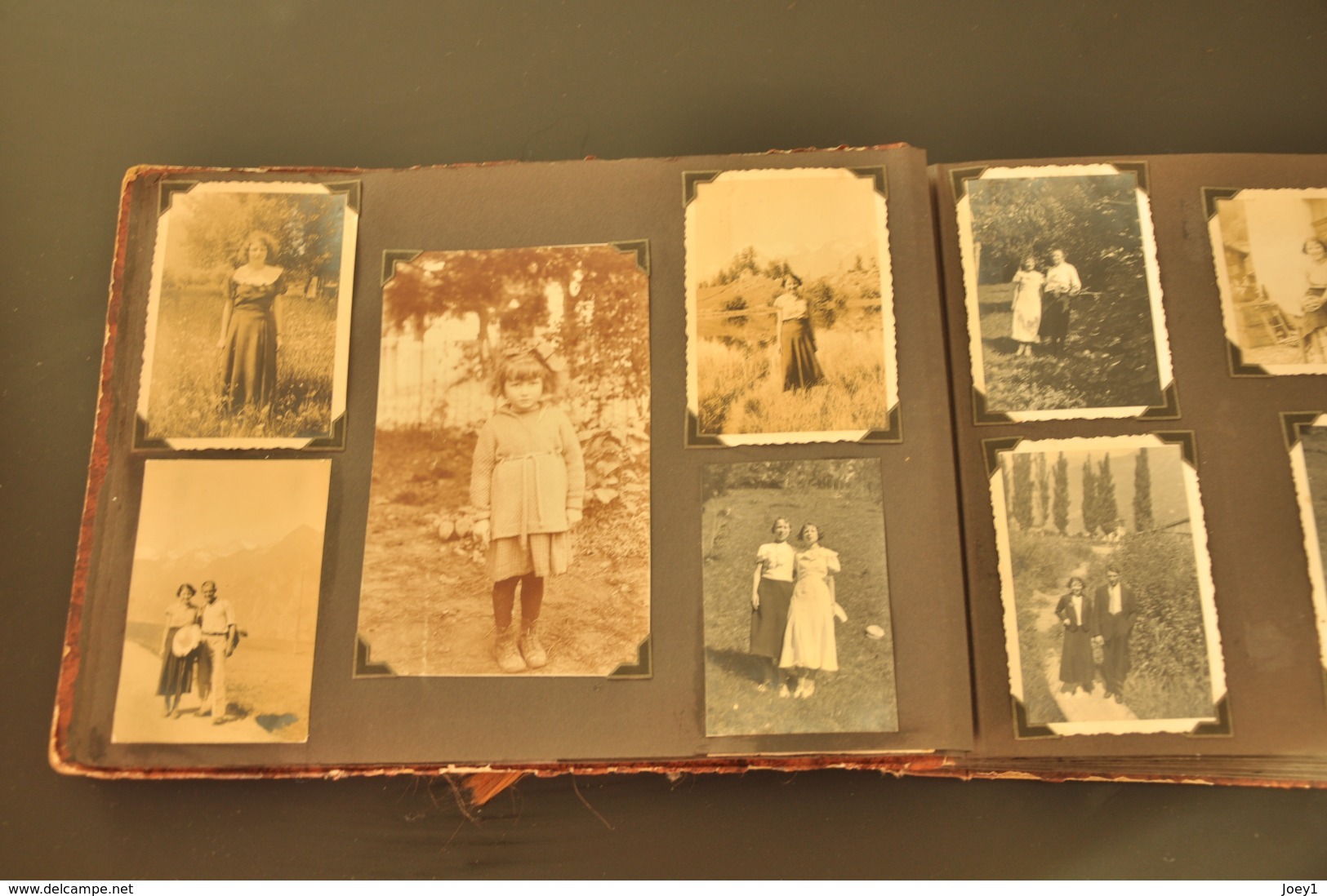 Album photo de familles années 20 années 30, 268 photos