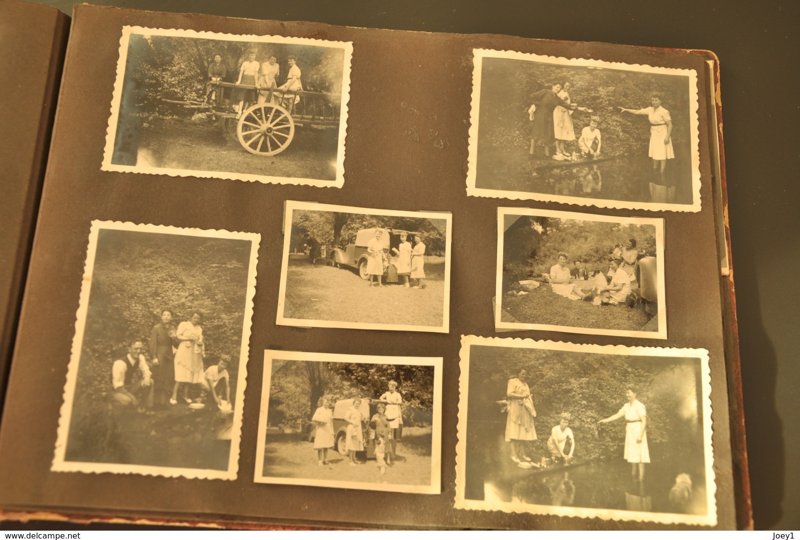 Album photo de familles années 20 années 30, 268 photos