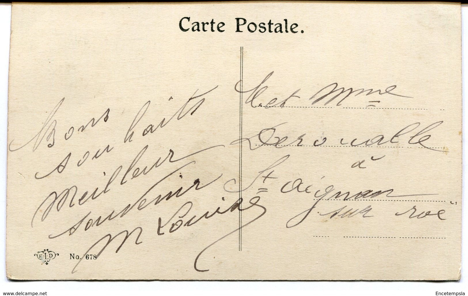 CPA - Carte Postale - Fantaisie - Bonne Et Heureuse Année - Jeune Fille Et Son Chien (I9951) - New Year