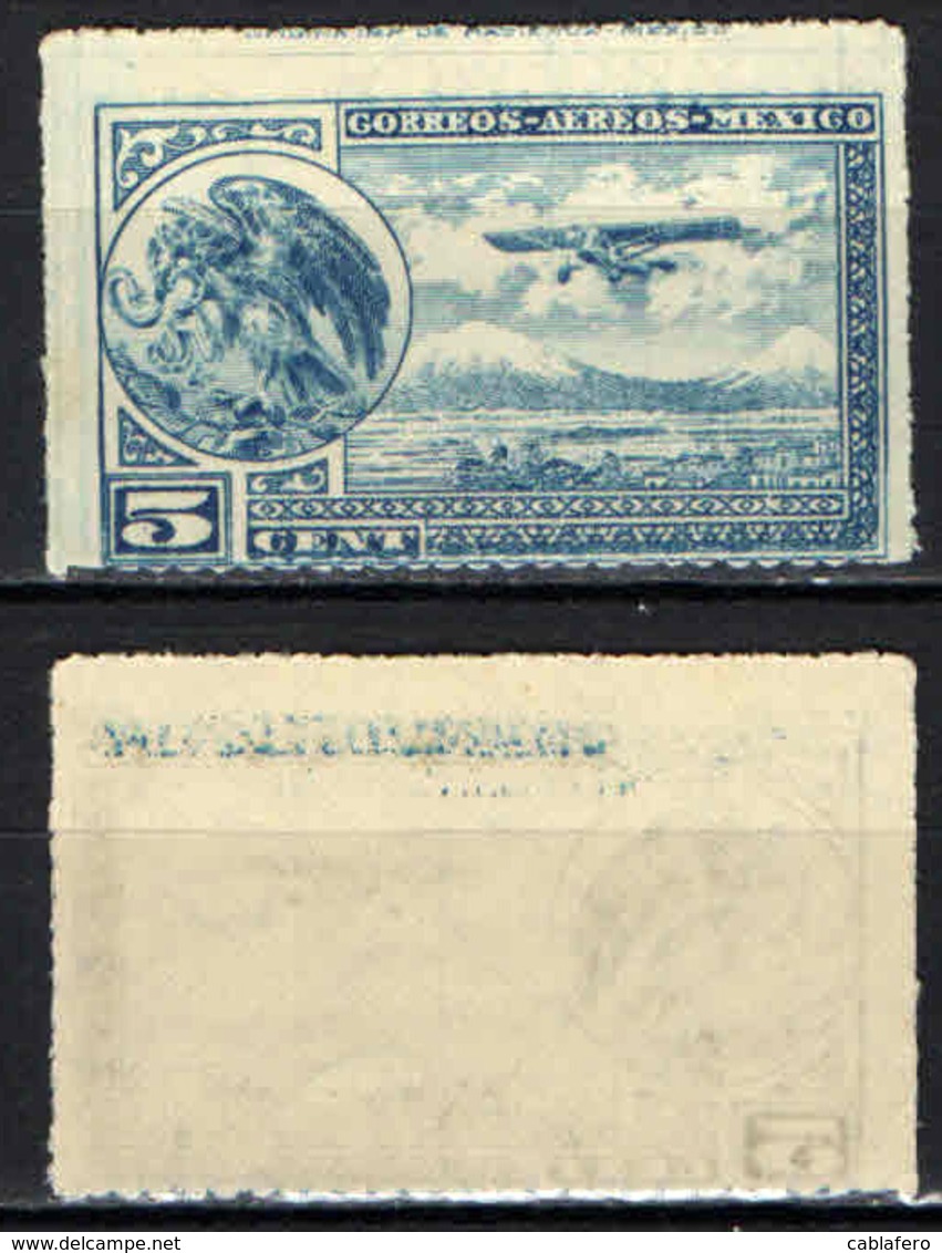 MESSICO - 1932 - Coat Of Arms And Airplane - MH - Mexico
