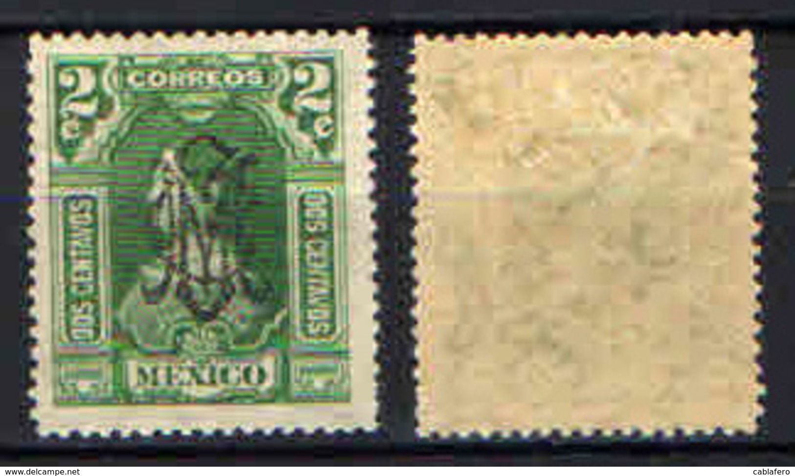 MESSICO - 1915 - OVERPRINTED IN BLACK - MH - Messico