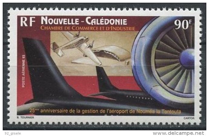 Nle-Caledonie Aerien YT 308 (PA) " Aéroport De Nouméa " 1993 Neuf** - Unused Stamps