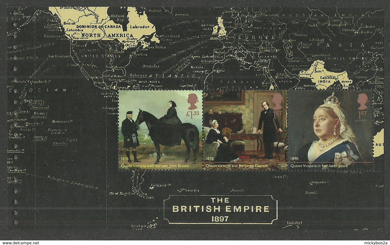 GB 2019 ROYALTY QUEEN VICTORIA BICENTENARY PRESTIGE BOOKLET SET OF 4 PANES MNH - Unused Stamps