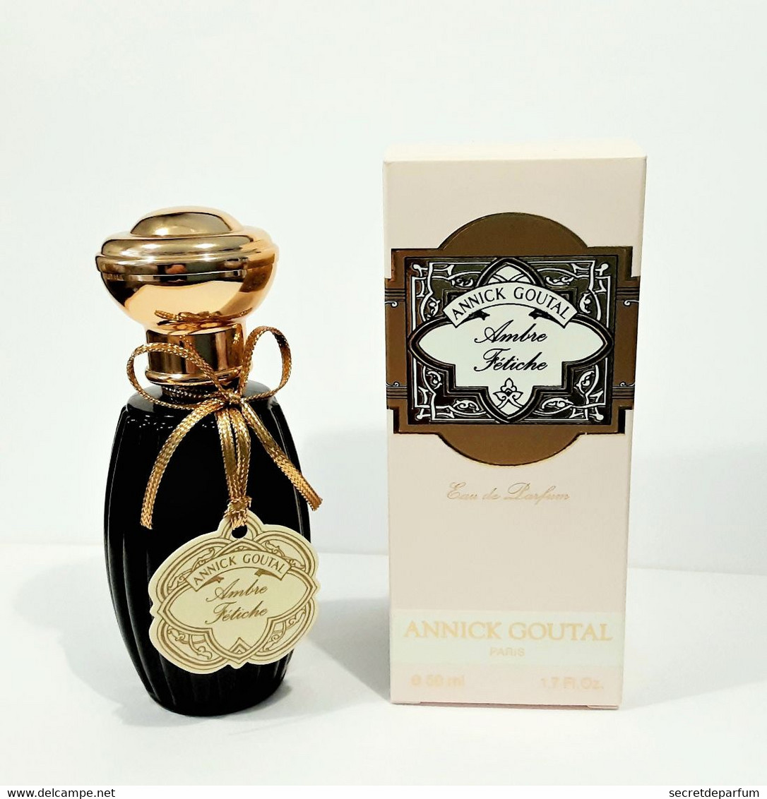 Flacon Factices VIDE AMBRE FÉTICHE De  ANNICK GOUTAL   Flacon  50 Ml + BOITE - Factices