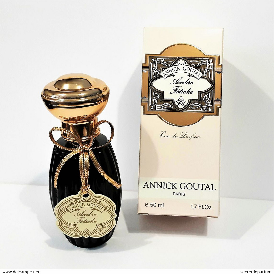 Flacon Factices VIDE AMBRE FÉTICHE De  ANNICK GOUTAL   Flacon  50 Ml + BOITE - Factices