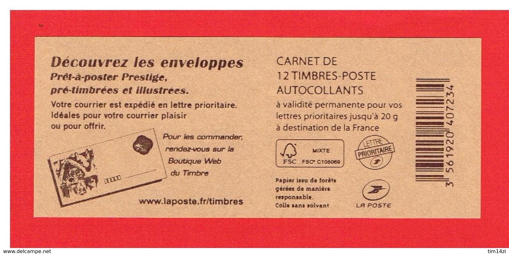FRANCE - 2013 - CARNET N° 590-C15 - NEUF** NON PLIE -  Marianne De BEAUJARD - TVP - Y&T - COTE: 25.00 Euros - Autres & Non Classés