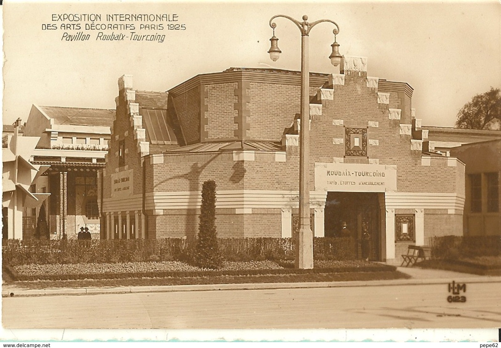 Roubaix Tourcoing-exposition Internationale Des Arts Decoratifs Paris 1925-pavillon-cpa - Roubaix