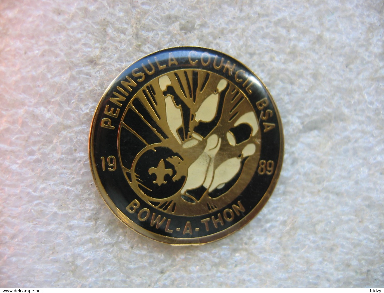 Pin's Club De Bowling Peninsula Council BSA 1989 Bowl-a-THON - Bowling