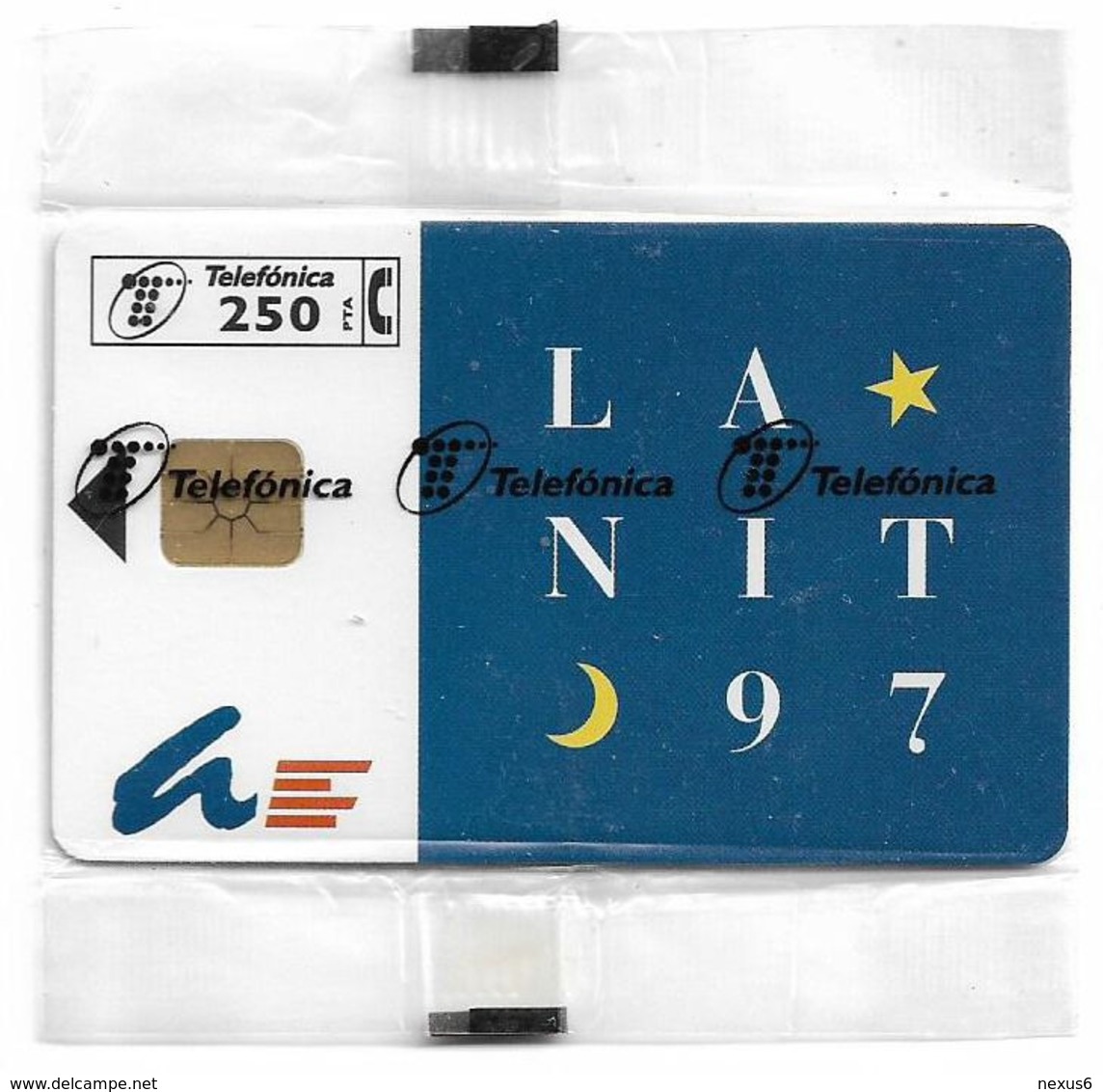 Spain - Telefónica - La NIT-97 - G-015 - 10.1997, 250PTA, 6.000ex, NSB - Gift Issues