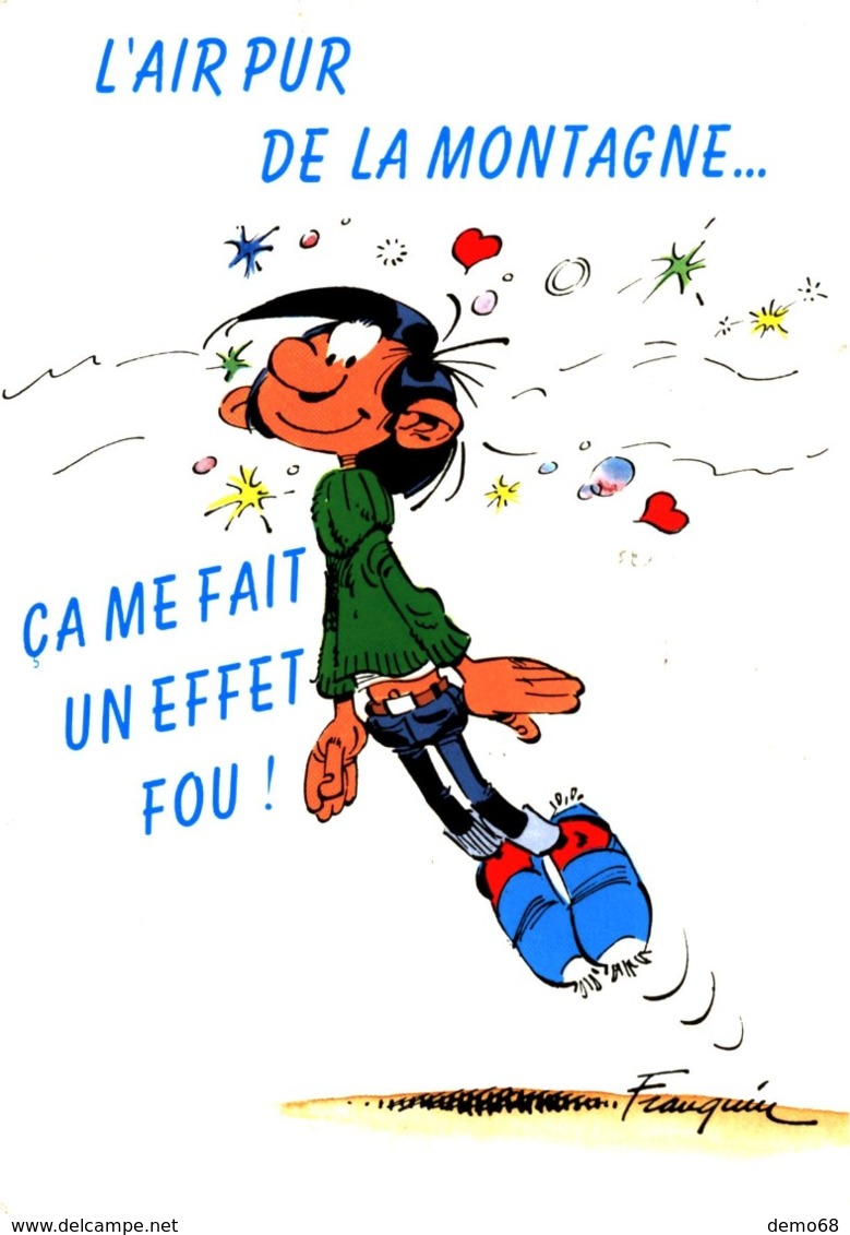 Bande Dessinée Fantaisie Gaston Lagaffe "l'air Pur" - Fumetti