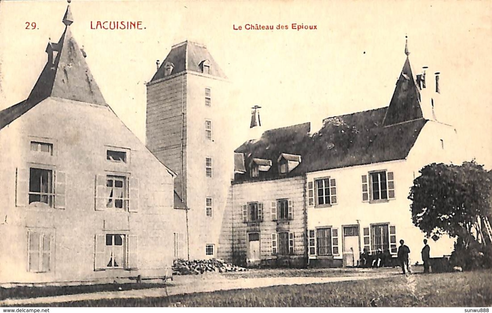 Lacuisine - Le Château Des Epioux (animée, Ed. Duparque SD 1912) - Chiny