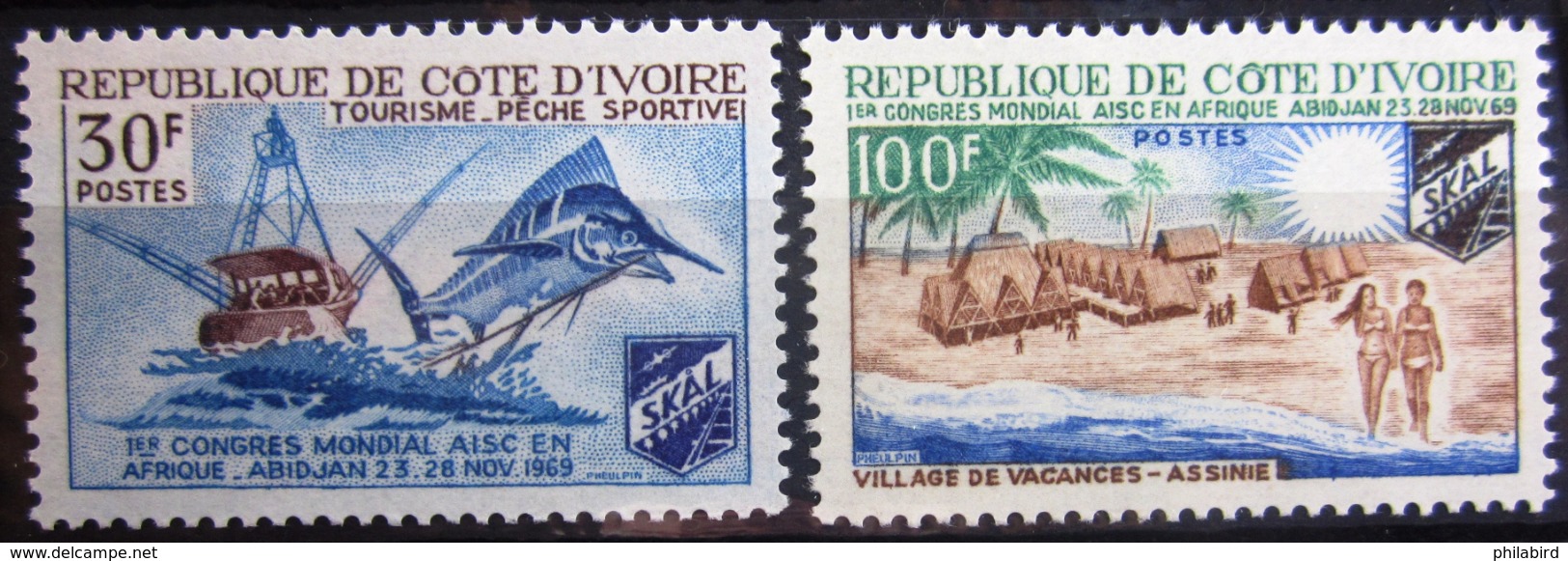 COTE D'IVOIRE                   N° 292/293                     NEUF** - Côte D'Ivoire (1960-...)