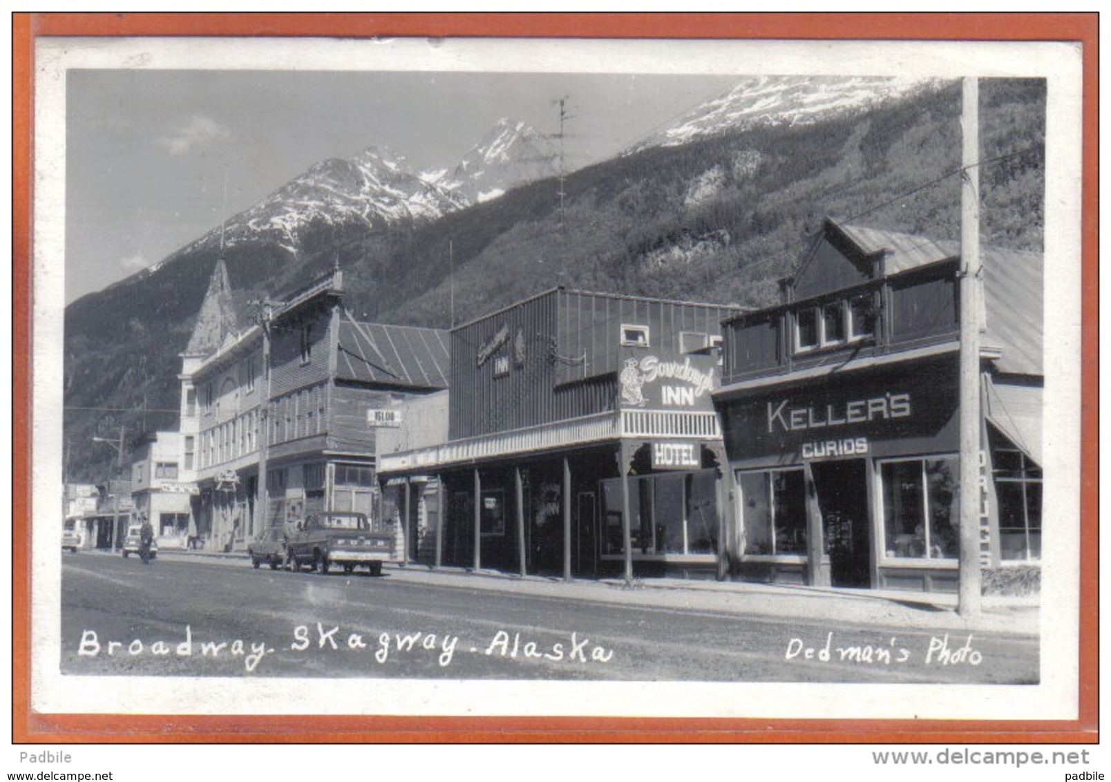 Carte Postale Etats Unis Alaska Skagway Broadway Trés Beau Plan - Autres & Non Classés